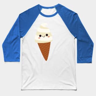 Vanilla Ice Cream Baseball T-Shirt